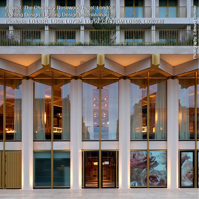 The Chancery Rosewood Hotel Lightgraphix Creative Lighting Solutions